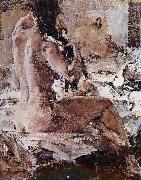 Nikolay Fechin Back Nude oil